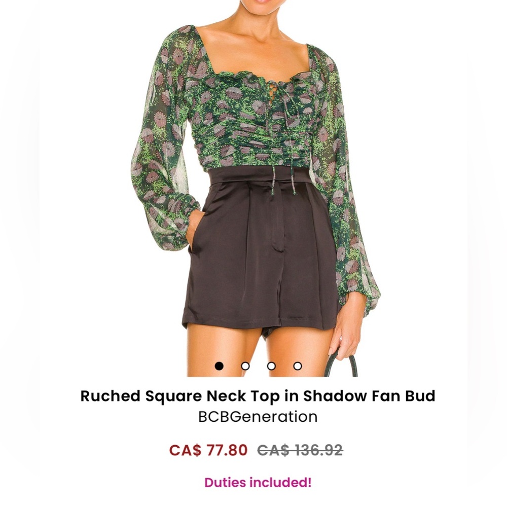 BCBgenerations top scutched top